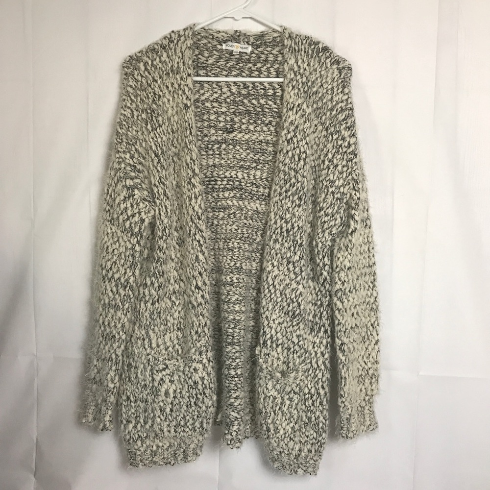 Woven Heart Sweater M Pockets From Nordstrom P1P
